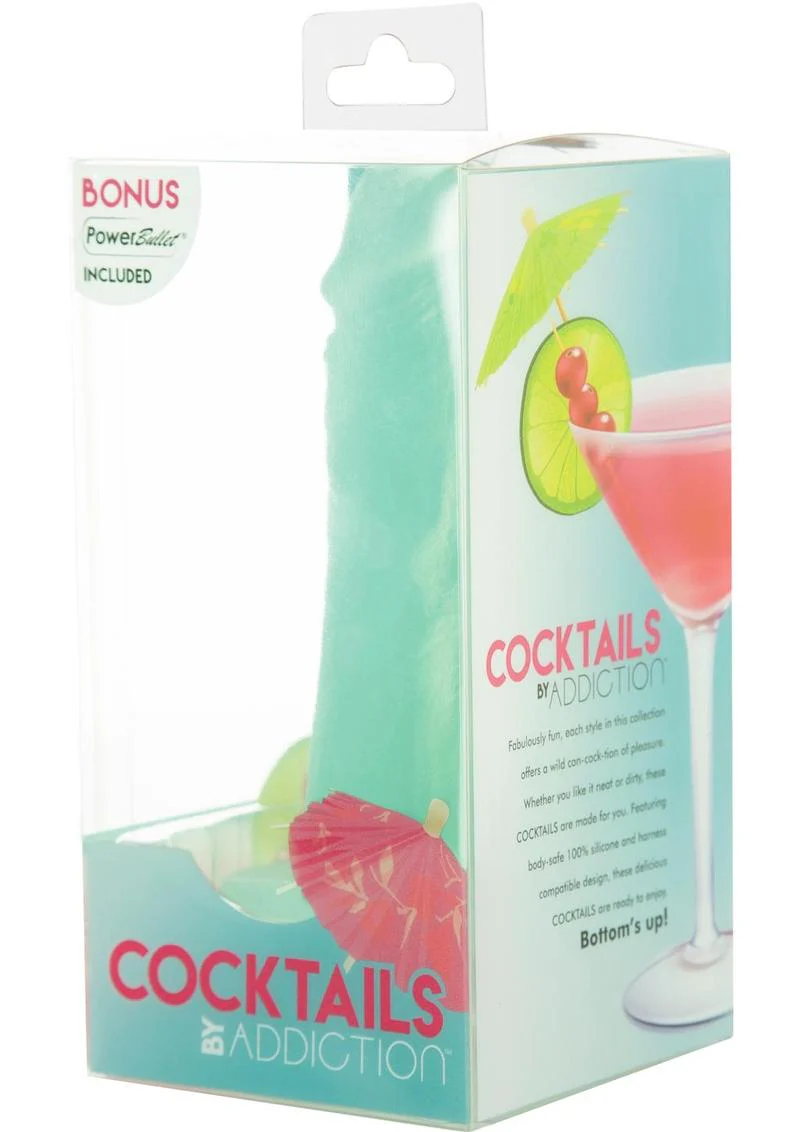 Addiction Cocktails Vibrating Silicone Dildo - Image 5