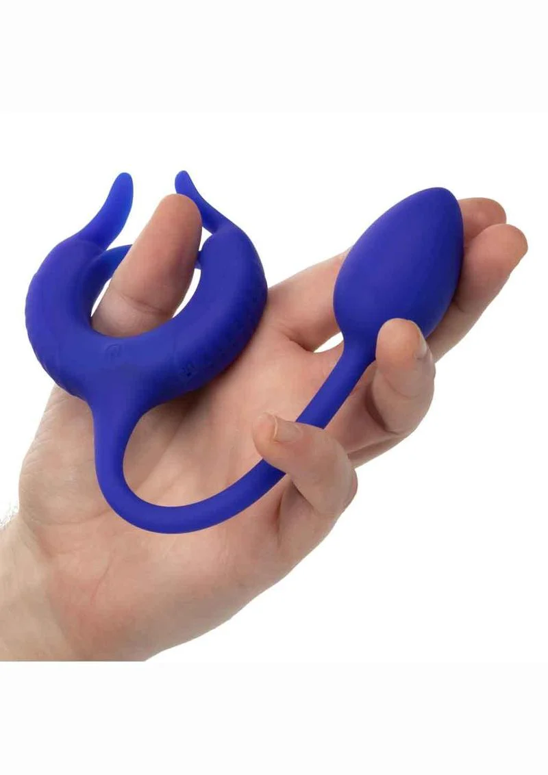 Admiral Plug and Play Weighted Silicone Cock Ring - Image 4