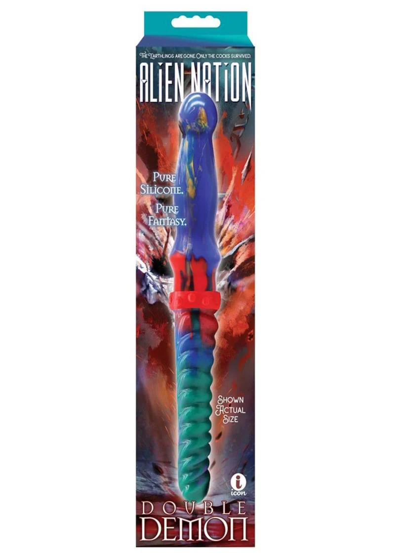 Alien Nation Double Demon Dual End Silicone Dildo - Image 2