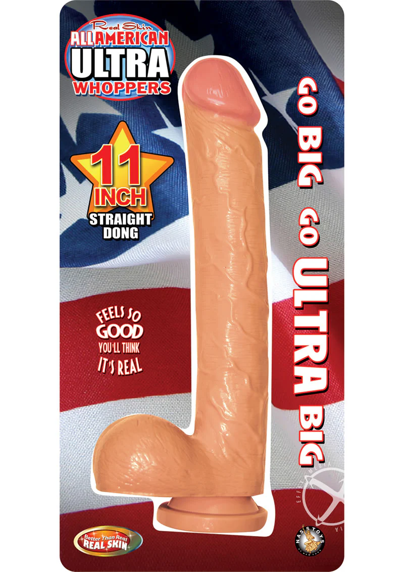 All American Ultra Whoppers Straight Dildo - Image 3