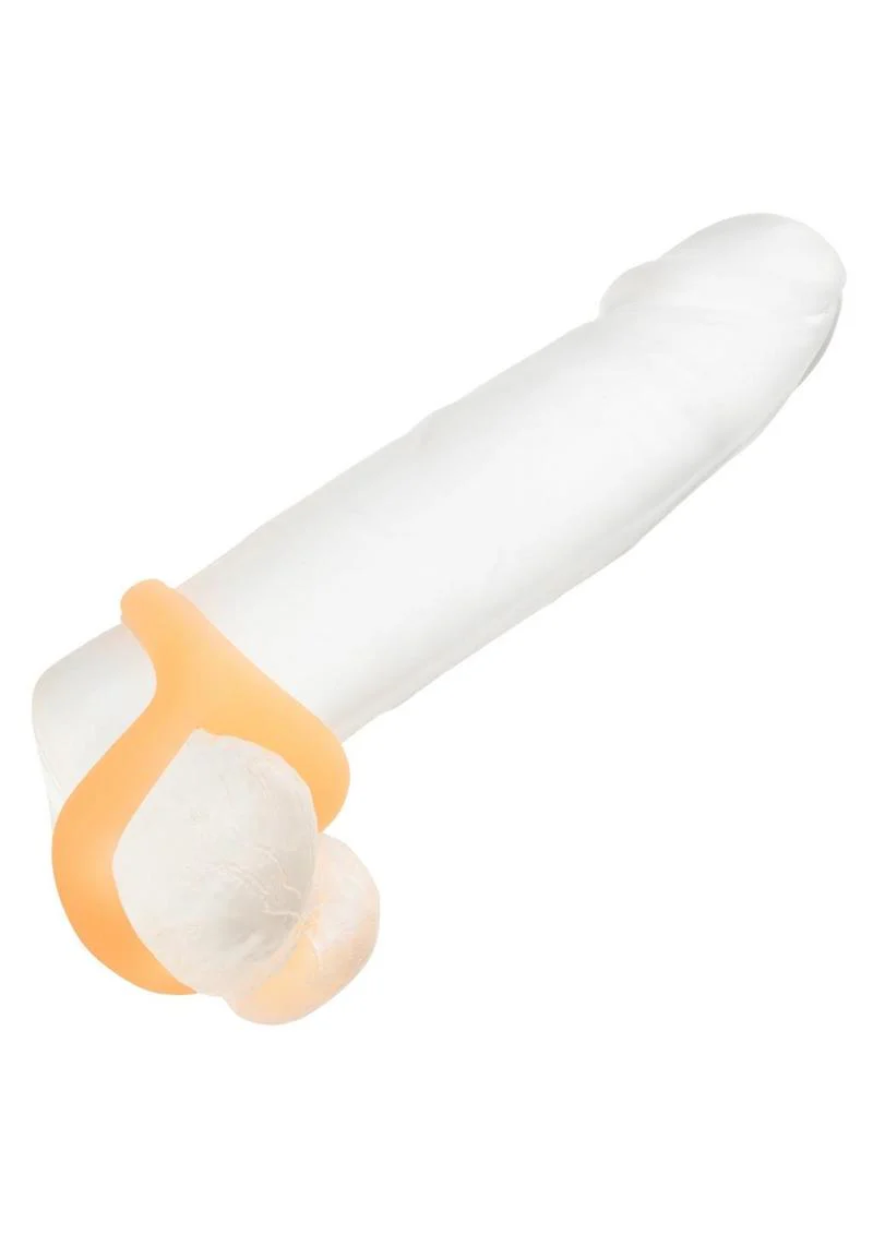 Alpha Glow In The Dark Liquid Silicone Teardrop Dual Ring - Image 4