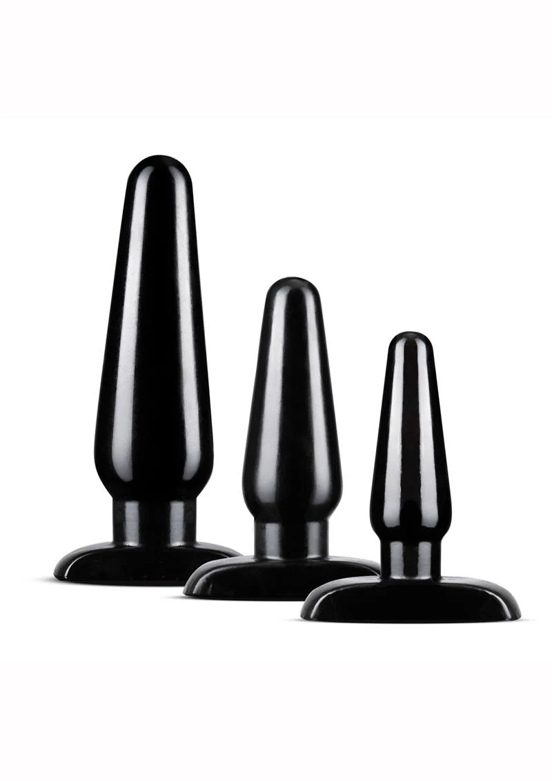 Anal Adventures Basic Butt Plug Kit 3 Sizes - Image 3