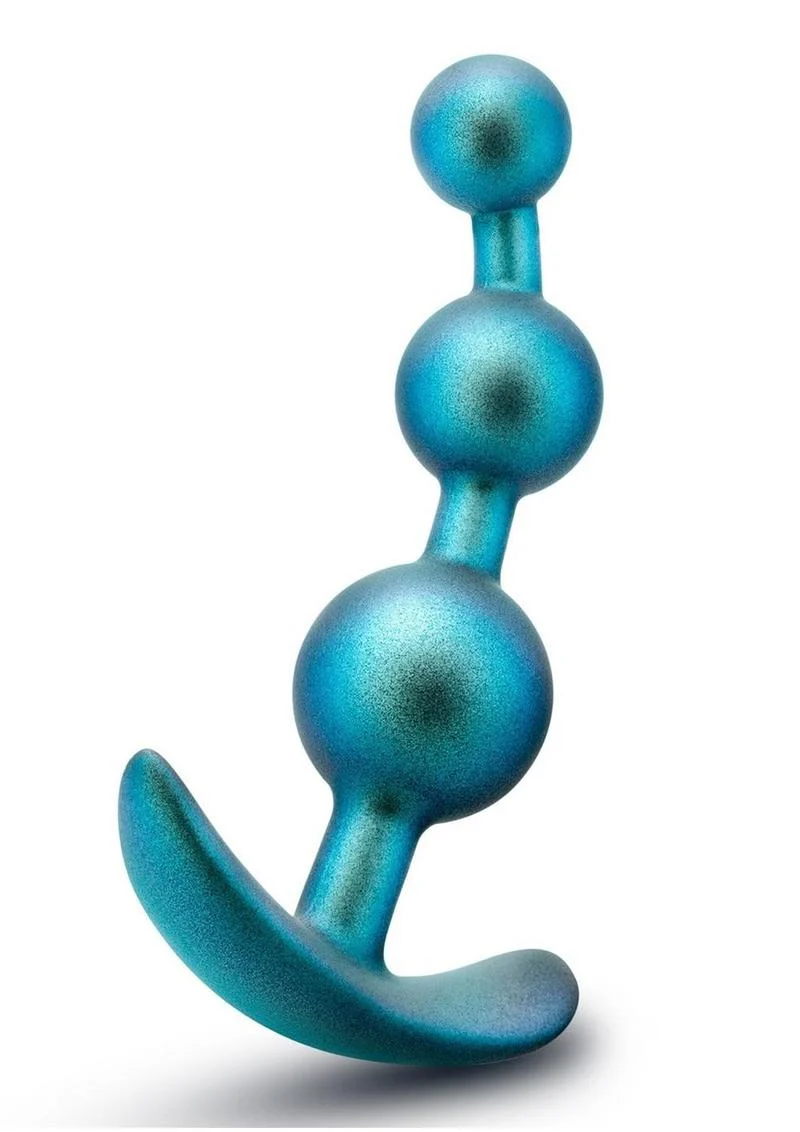 Anal Adventures Matrix Gamma Plug Silicone Anal Plug - Neptune - Image 4