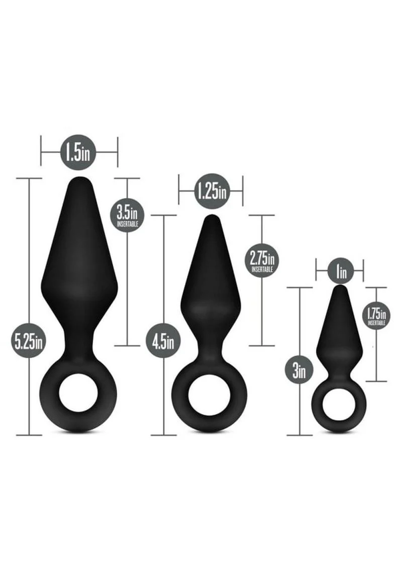 Anal Adventures Platinum Silicone Loop Plug Kit - Image 4