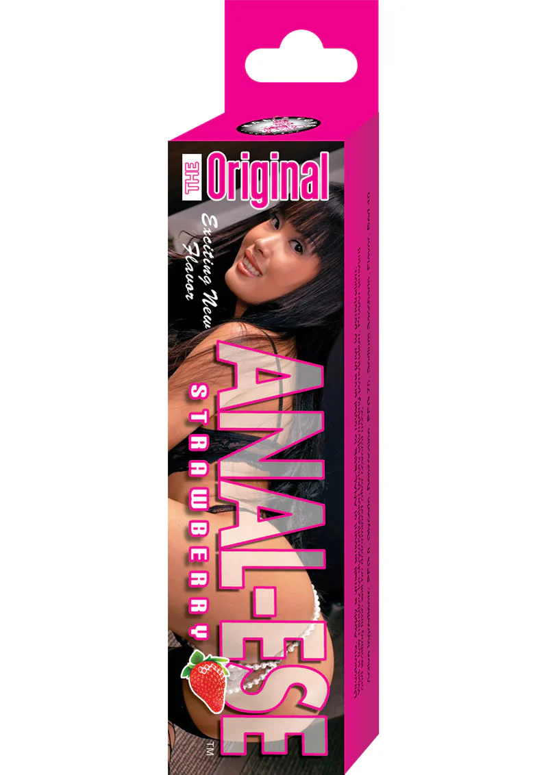 Anal-Ese Desensitizing Anal Lubricant 1.5oz - Strawberry Flavor - Image 2
