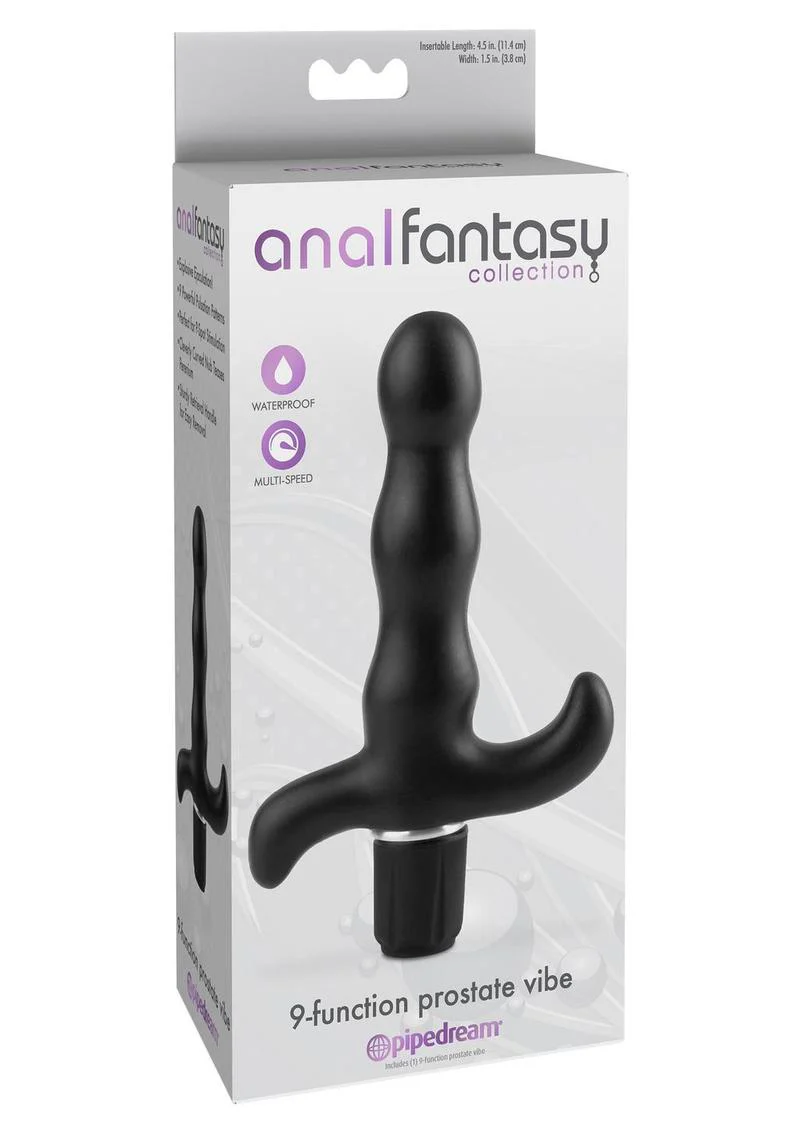 Anal Fantasy Collection 9 Function Waterproof Prostate Vibrator - Image 3