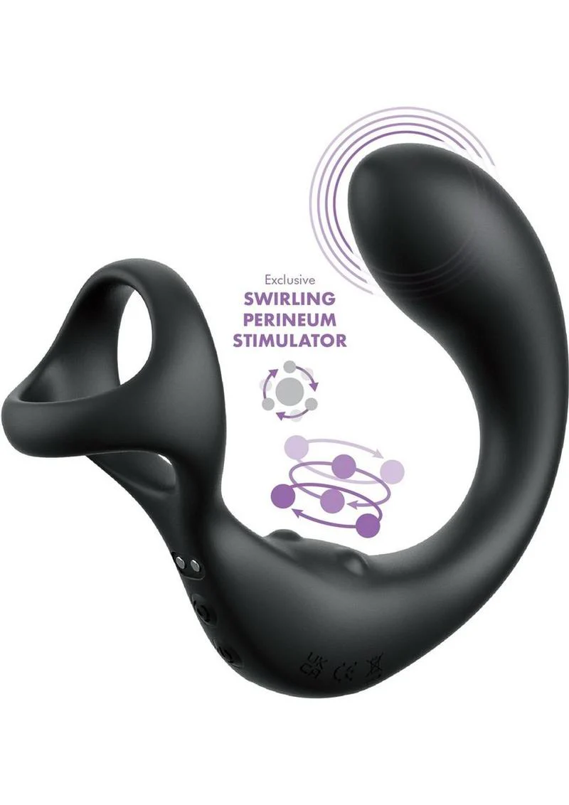 Anal Fantasy Elite Ass-Gasm Taint-Alizer Rechargeable Silicone Prostate Stimulator - Image 3