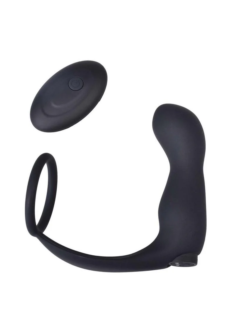 Ass-Sation Remote Controlled Contoured Rechargeable Silicone Anal Plug - Image 4