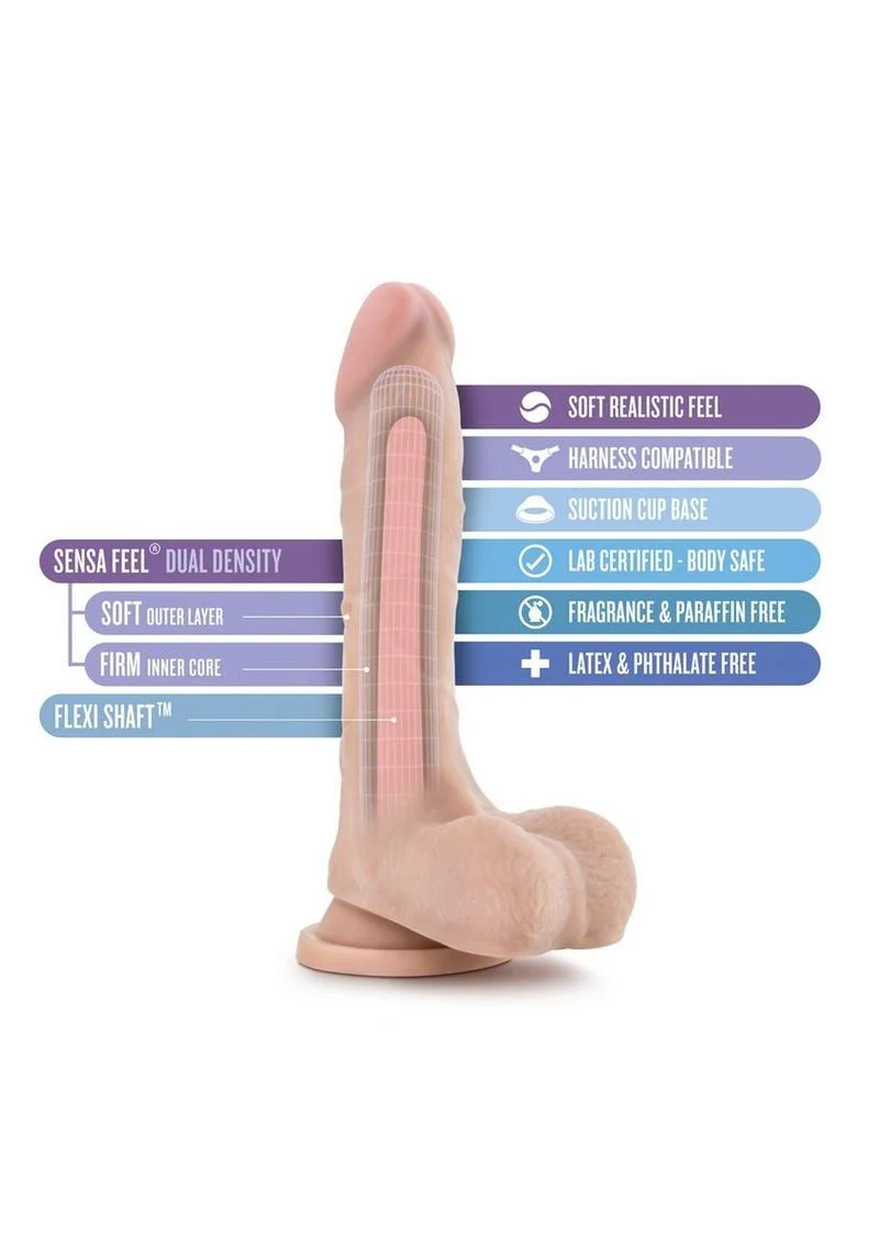 Au Naturel Mister Perfect Dildo with Balls - Image 9