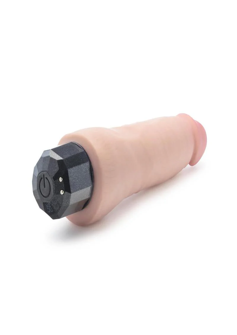 Au Naturel Vanilla Ice Vibrating Dildo - Image 4