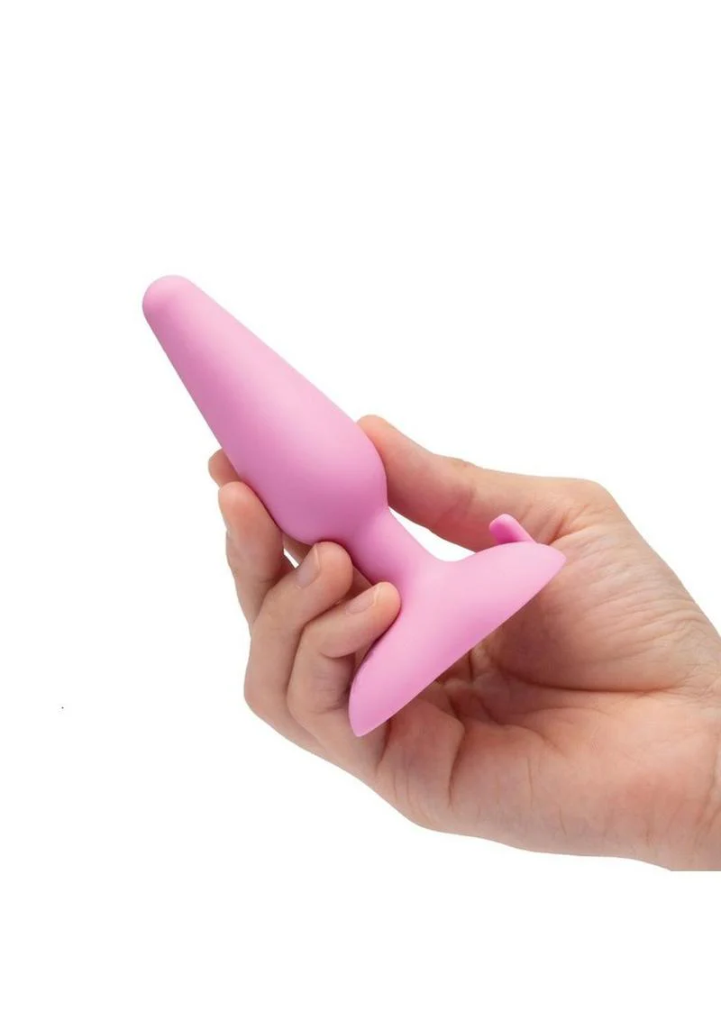 B-Vibe Beginner's Vibrating Rechargeable Silicone Butt Plug - Image 4