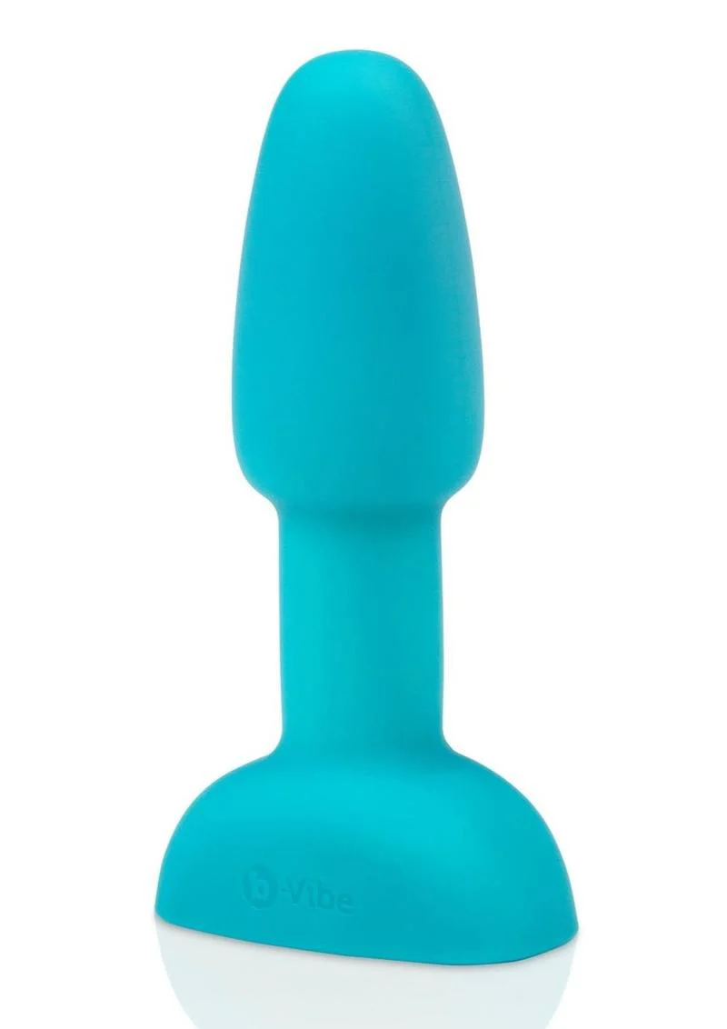 B-Vibe Rimming Petite Rechargeable Silicone Anal Plug with Remote Control - Image 4