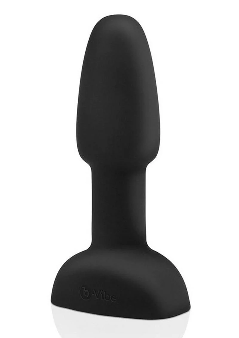 B-Vibe Rimming Petite Rechargeable Silicone Anal Plug with Remote Control - Image 9
