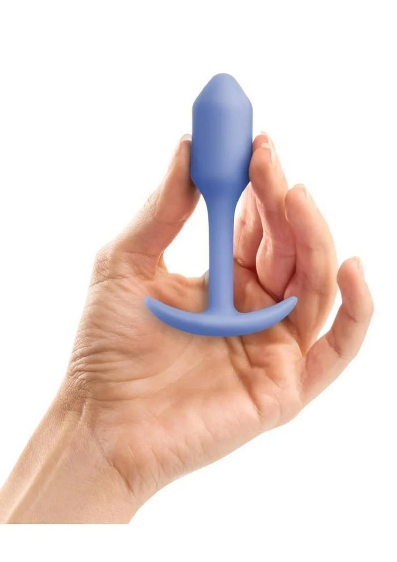 B-Vibe Snug Plug 1 Silicone Weighted Butt Plug - Image 2
