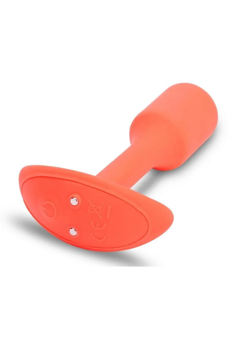 B-Vibe Vibrating Snug Plug Rechargeable Silicone Anal Plug - Image 3