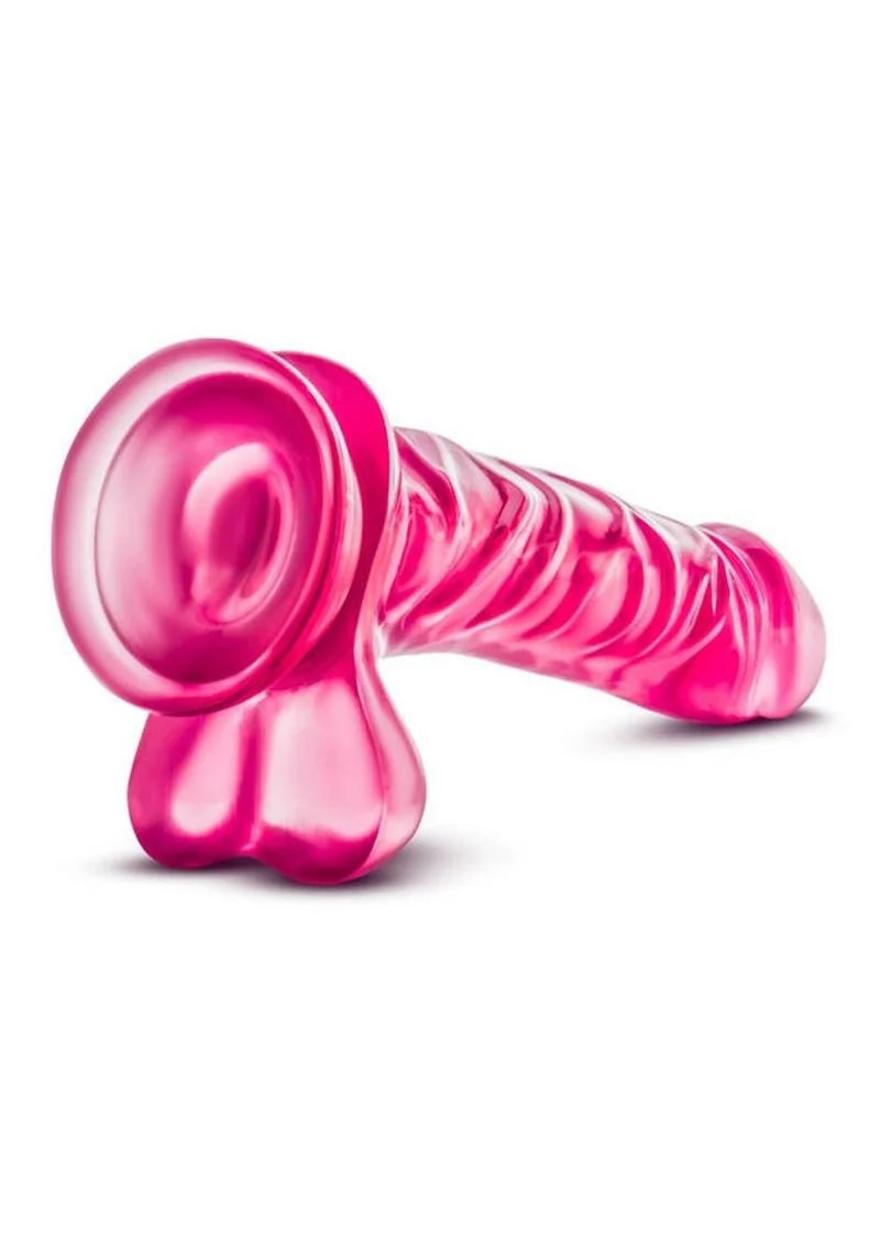 B Yours Basic 8 Dildo with Balls - Image 2