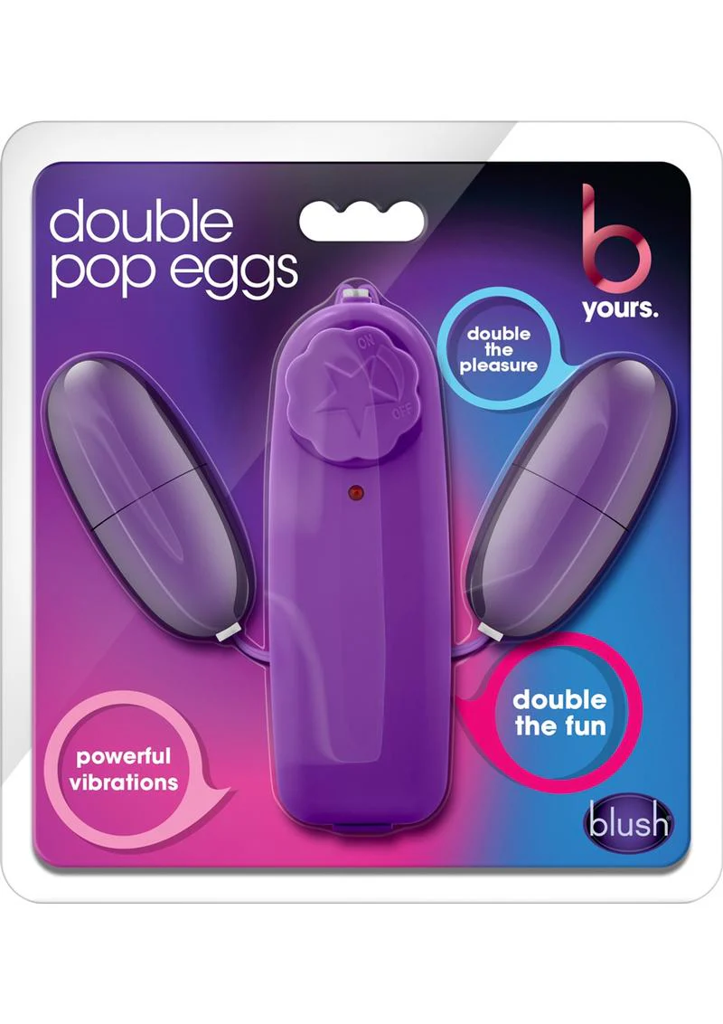 B Yours Double Pop Eggs with Remote Control - Image 5