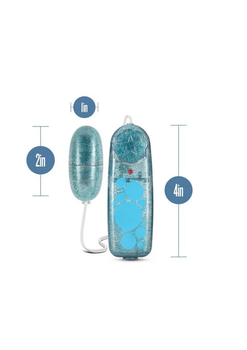 B Yours Glitter Power Bullet Vibrator with Remote Control - Image 2