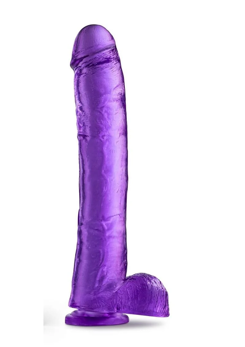 B Yours Plus Hefty N' Hung Realistic Dildo with Suction Cup - Image 4
