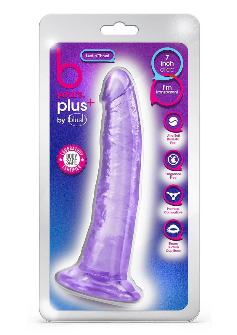 B Yours Plus Lust N' Thrust Realistic Dildo - Image 11