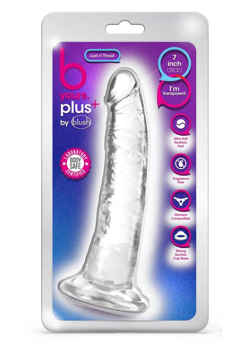 B Yours Plus Lust N' Thrust Realistic Dildo - Image 2