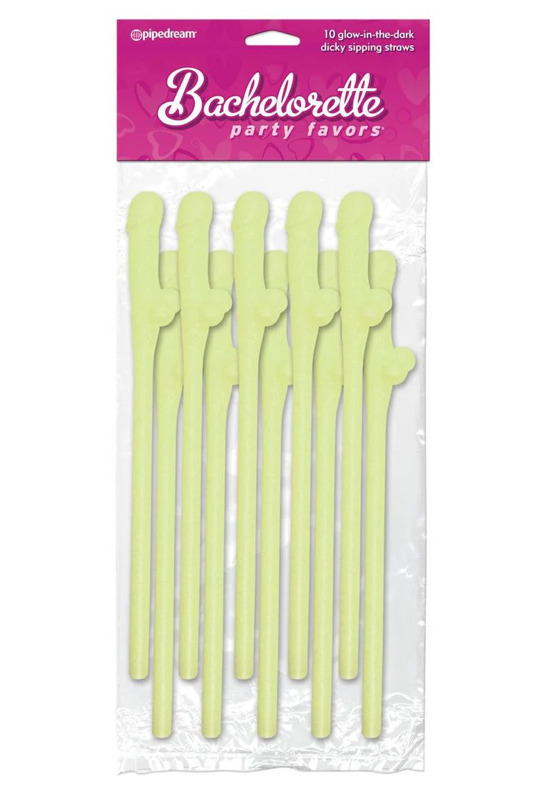 Bachelorette Party Favors Dicky Sipping Straws - Image 3