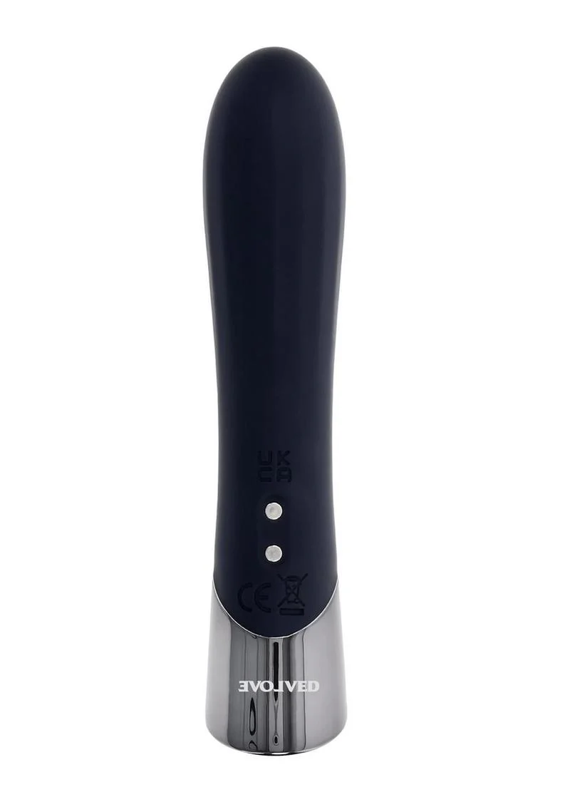 Back In Black Rechargeable Silicone Bullet - Image 2