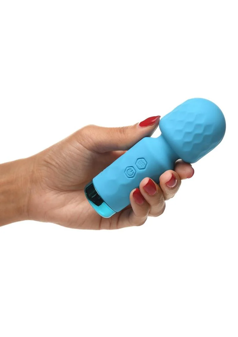 Bang! 10x Mini Silicone Rechargeable Wand - Image 10