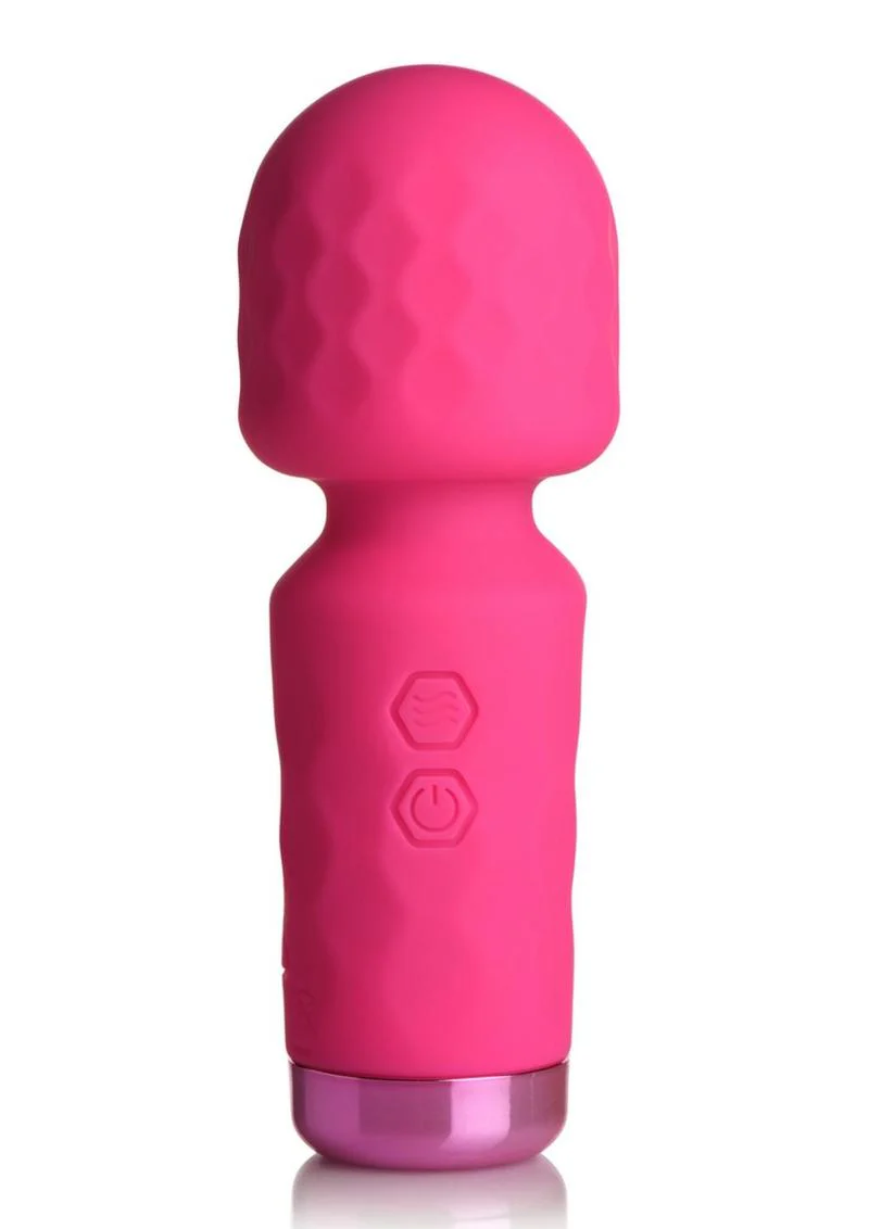 Bang! 10x Mini Silicone Rechargeable Wand - Image 8