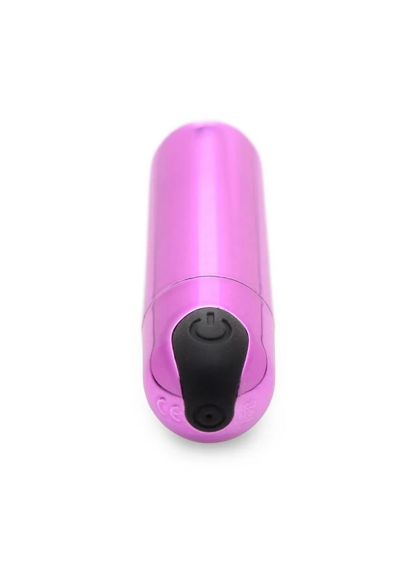 Bang! 10x Vibrating Metallic Rechargeable Bullet Vibrator - Image 13