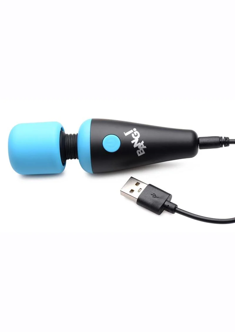 Bang! 10x Vibrating Mini Rechargeable Silicone Wand Massager - Image 4