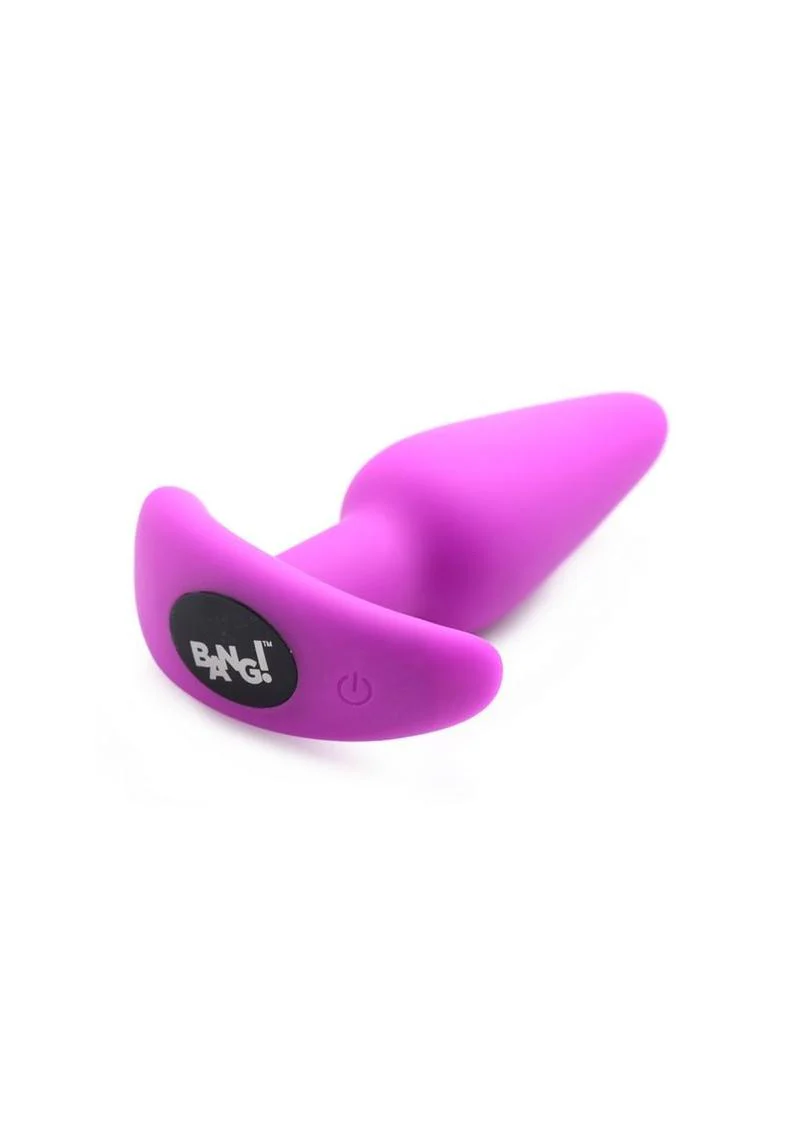 Bang! 21x Vibrating Silicone Rechargeable Butt Plug with Remote Control - Image 15