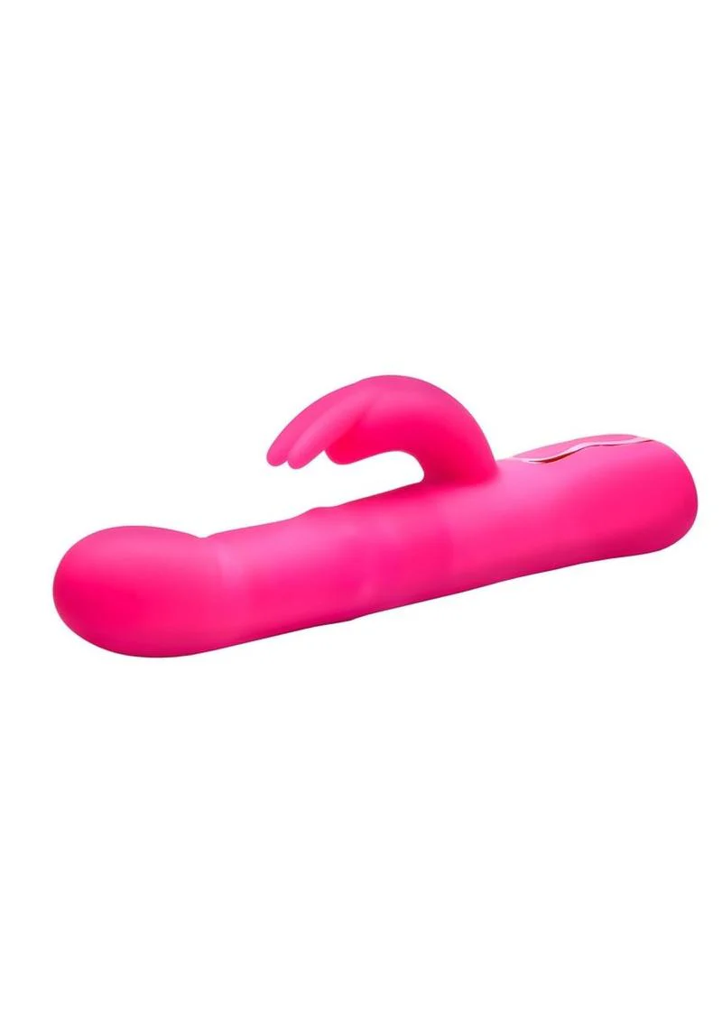 Bang! Come Hither Beaded Rechargeable Silicone Rabbit Vibrator - Image 3