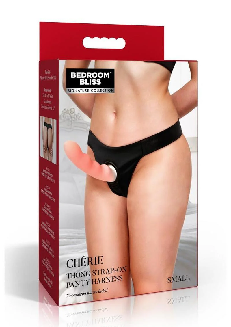 Bedroom Bliss ChÃ©rie Thong Strap-On Panty Harness - Image 2