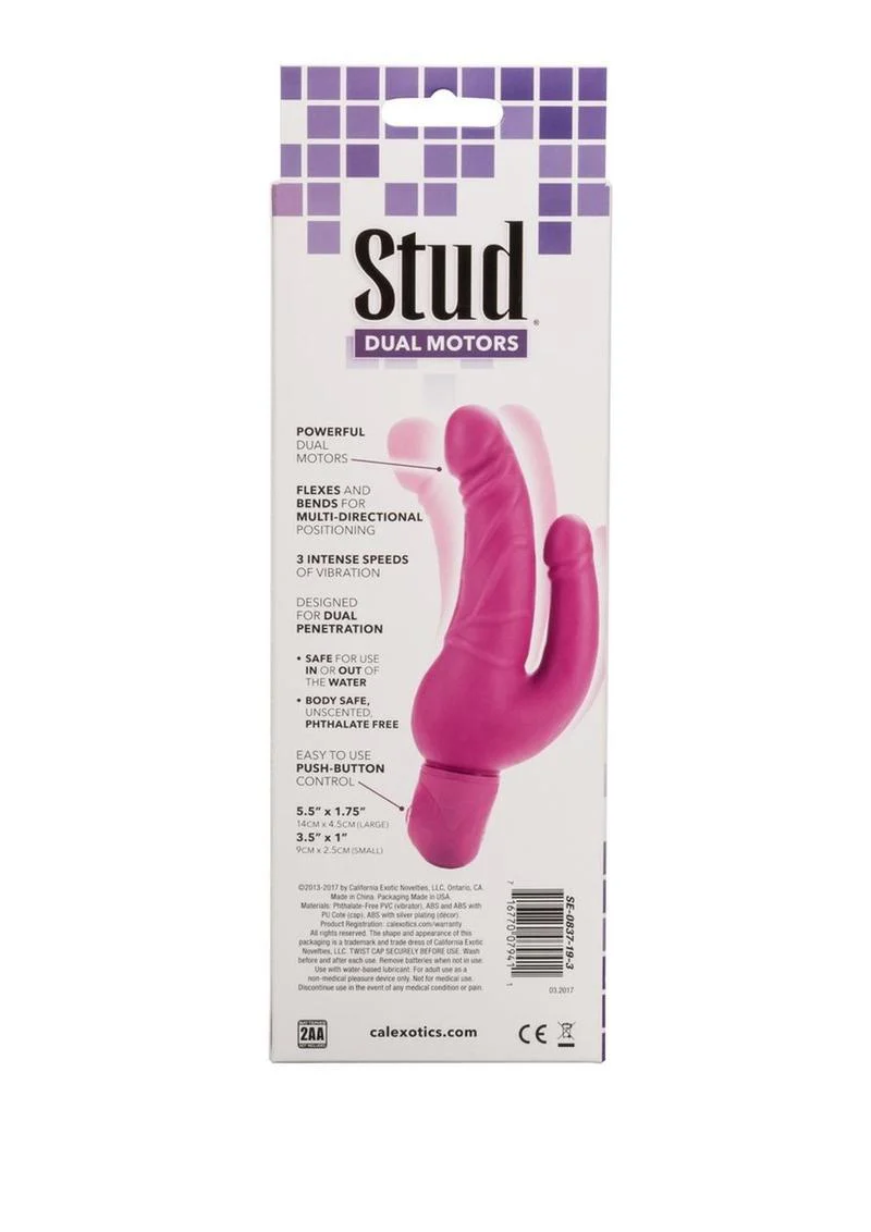 Bendie Stud Over and Under Vibrator - Image 6