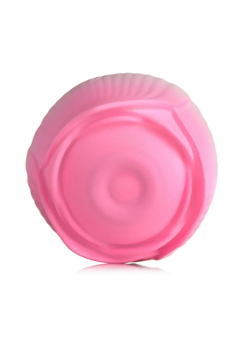 Bloomgasm Pulsing Petals Throbbing Silicone Rechargeable Rose Stimulator - Image 5