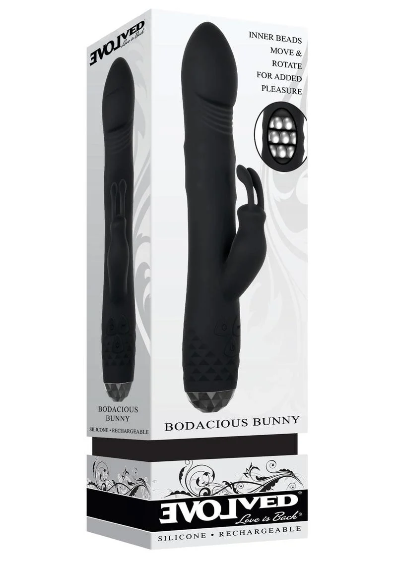 Bodacious Bunny Rechargeable Silicone Rabbit Vibrator - Image 4