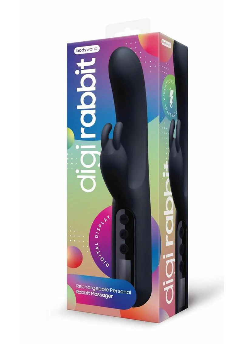 Bodywand Digi Rabbit Silicone Rechargeable Dual Stimulating Vibrator - Image 2