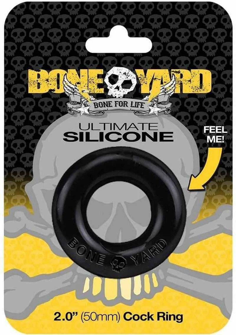 Boneyard Ultimate Silicone Cock Ring - Image 2