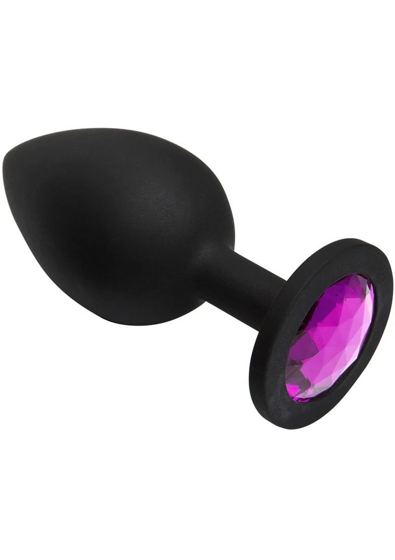 Booty Bling Jeweled Silicone Anal Plug - Image 10