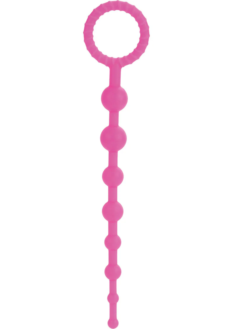 Booty Call X-10 Silicone Anal Beads - Image 7