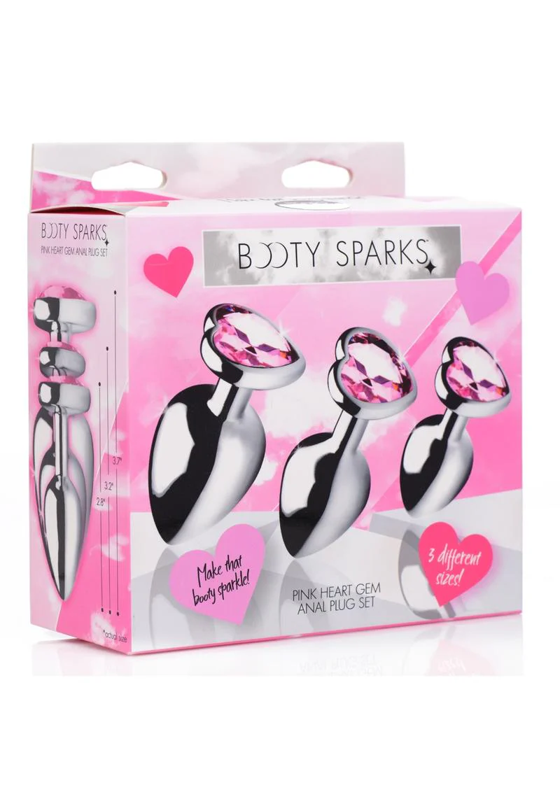 Booty Sparks Heart Gem Anal Plug - Image 3