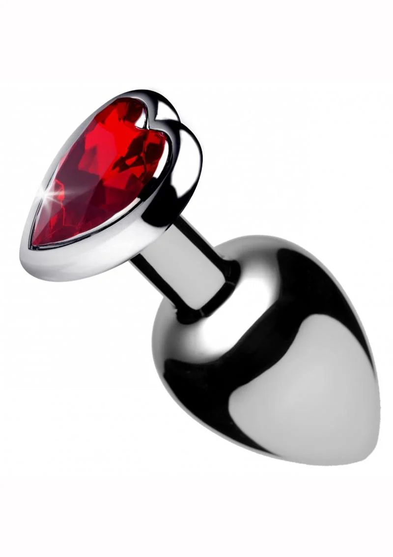 Booty Sparks Heart Gem Medium Anal Plug - Image 4