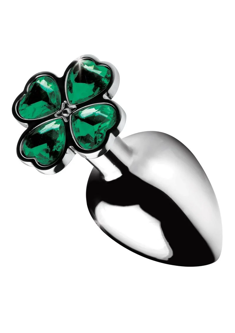 Booty Sparks Lucky Clover Gem Small Anal Plug - Image 2
