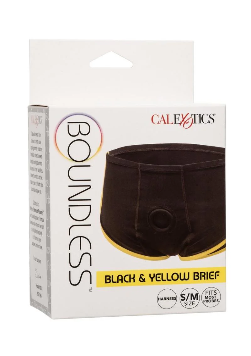 Boundless Black and Yellow Brief - Image 3
