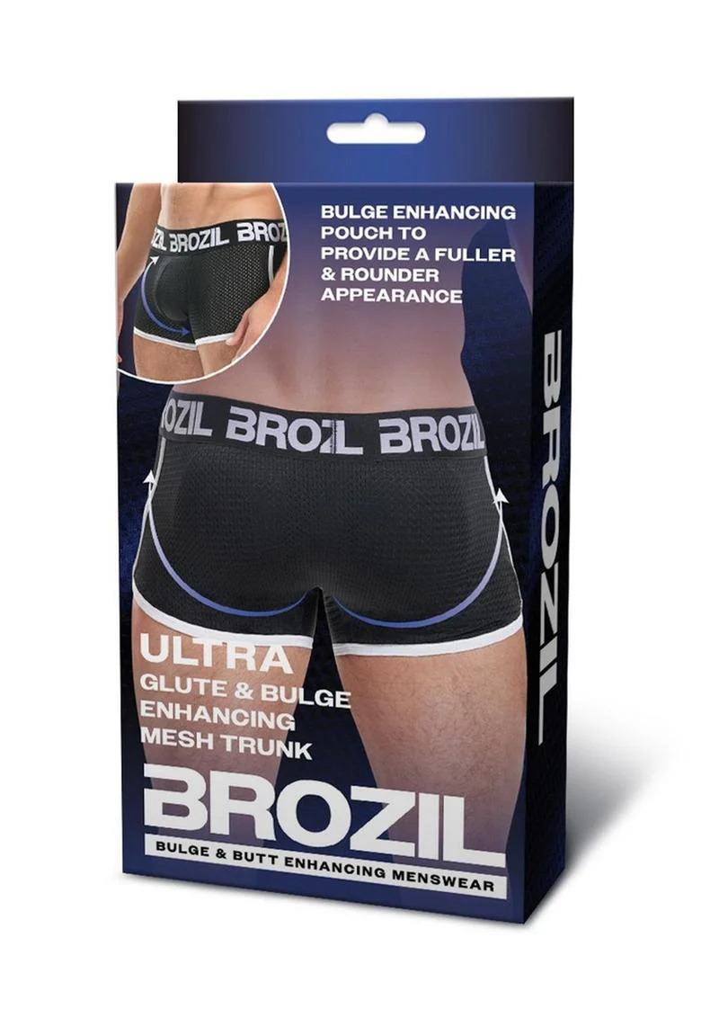 Brozil Ultra Glute and Bulge Enhancing Mesh Trunk - Image 9