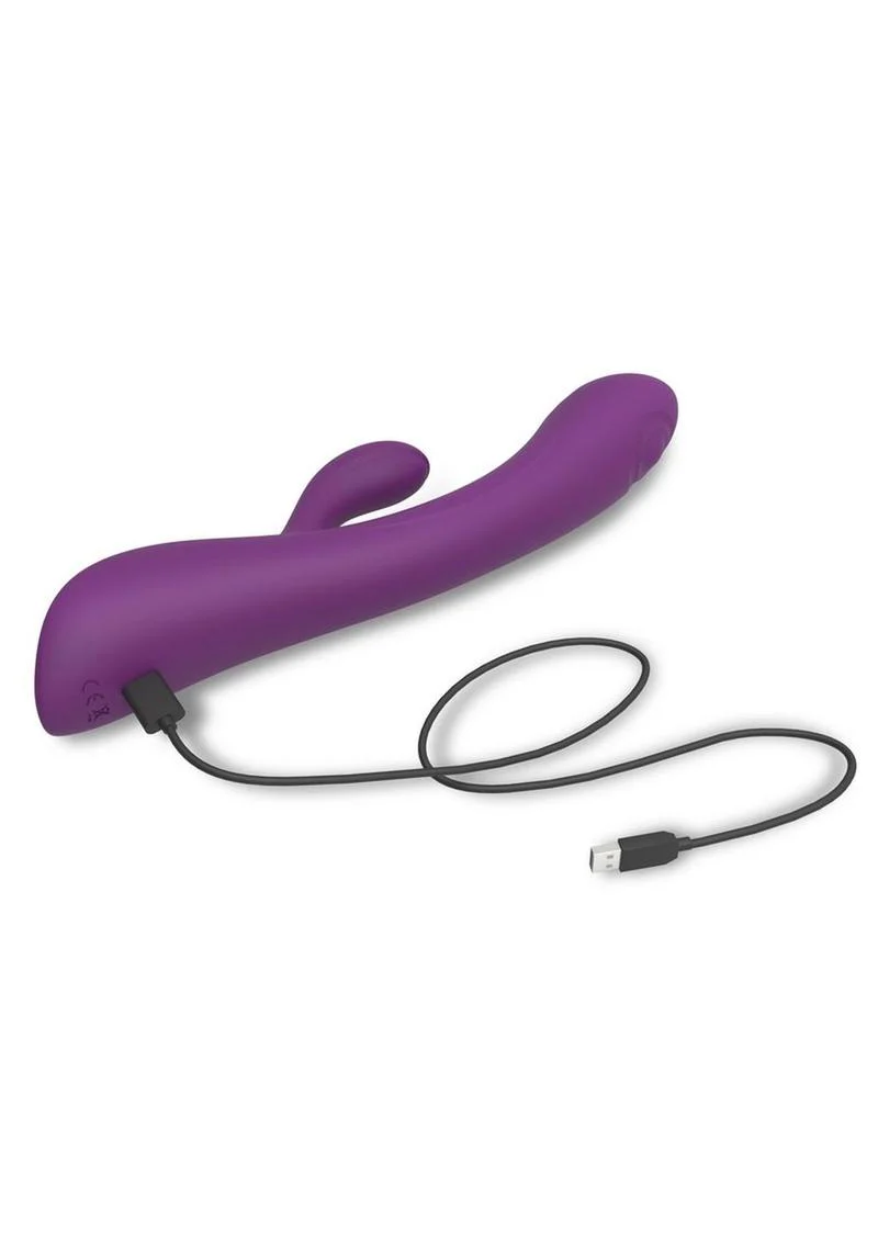 Bunny and Clyde Rechargeable Silicone Rabbit Vibrator - Image 8