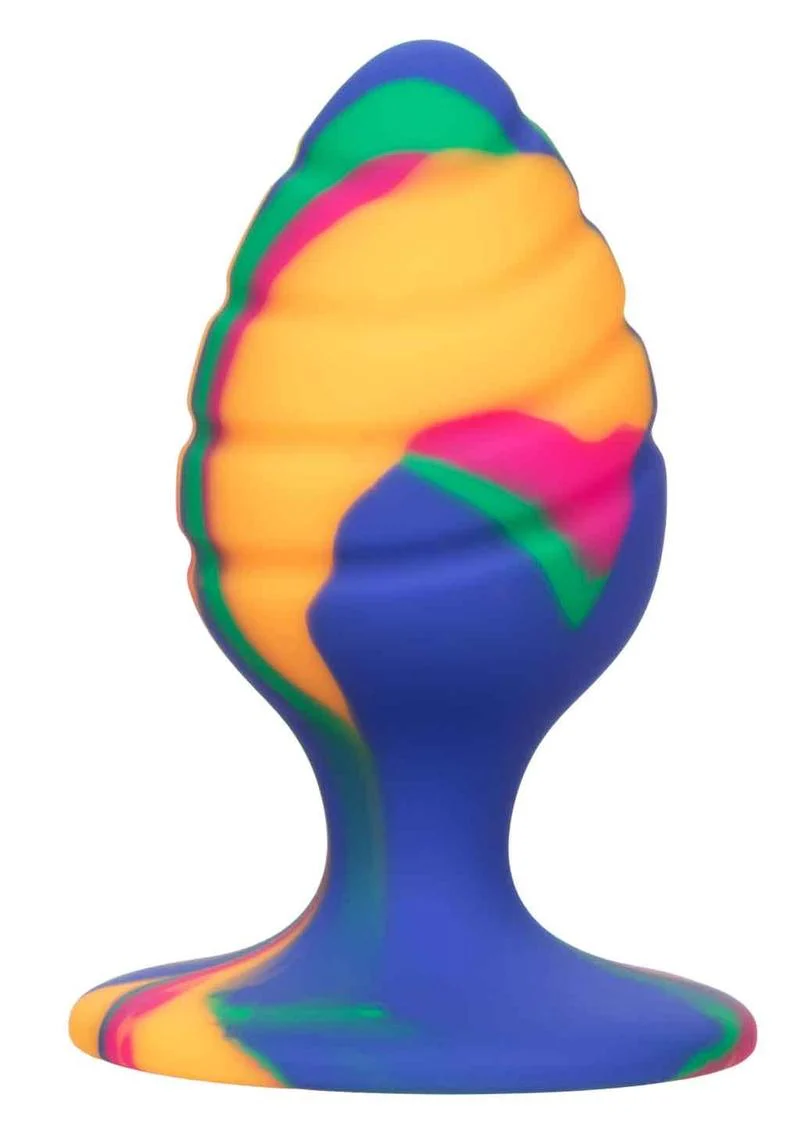 Cheeky Swirl Tie-Dye Silicone Plug - Image 3