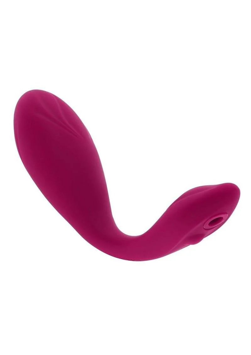 Cherry Pose Rechargeable Silicone Posable Vibrator with Remote - Image 3