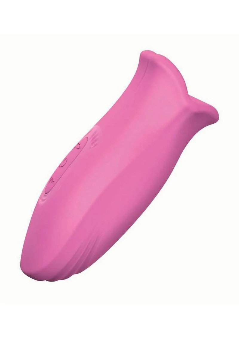 Clit-Tastic Tongue Licking Lover Rechargeable Silicone Stimulator - Image 4
